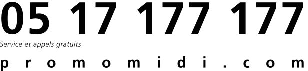 0517177177 - service et appels gratuits | promomidi.com